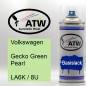 Preview: Volkswagen, Gecko Green Pearl, LA6K / 8U: 400ml Sprühdose, von ATW Autoteile West.